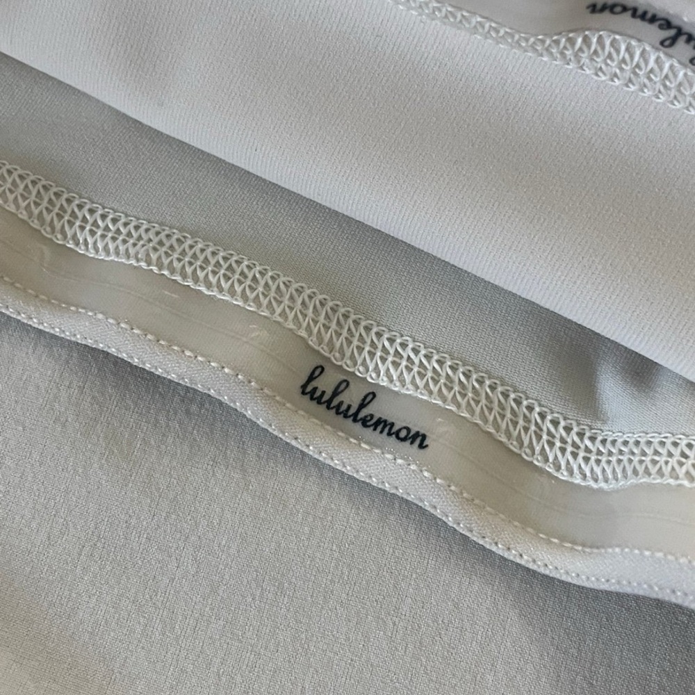 Lululemon Pace Rival Cream White Tennis Skort - Picture 4 of 7